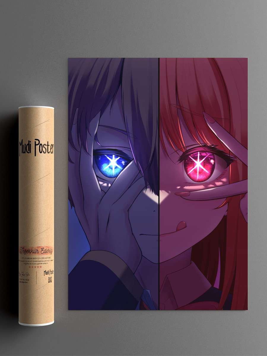 oshinoko Anime Poster Çerçevesiz Yüksek Kalite Anime Duvar Poster
