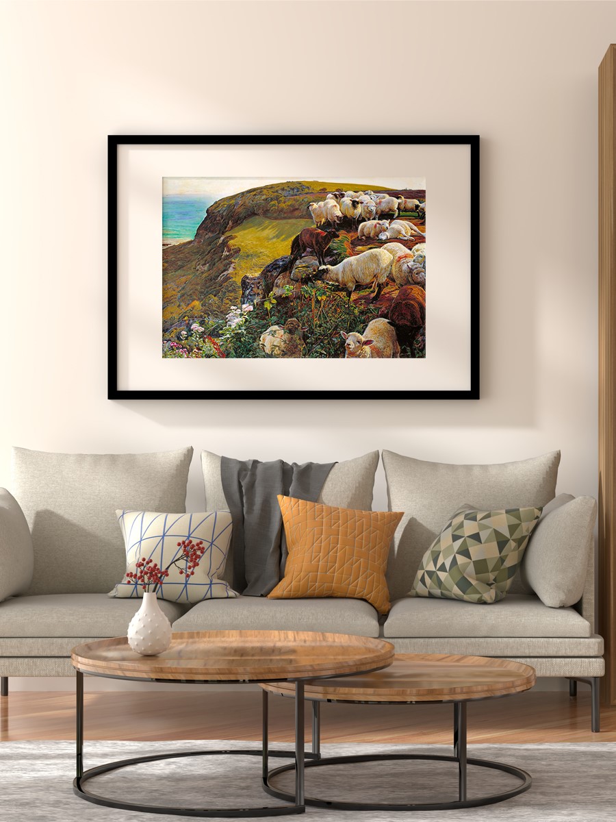 Our English Coasts Tablo Sanatsal Ünlü Ressam Poster Çerçevesiz Yüksek Kalite Poster