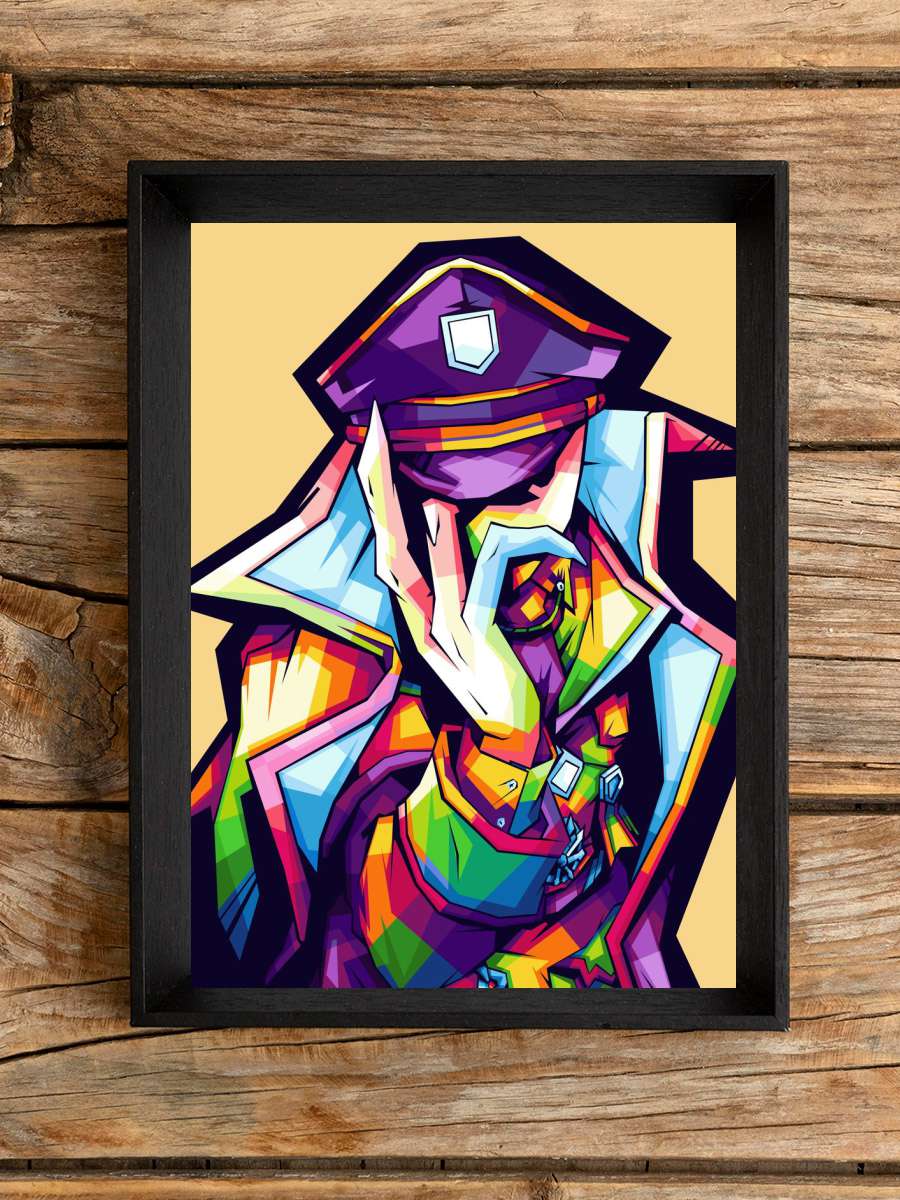 Overlord Pandora Actor Anime Poster Çerçevesiz Yüksek Kalite Anime Duvar Poster