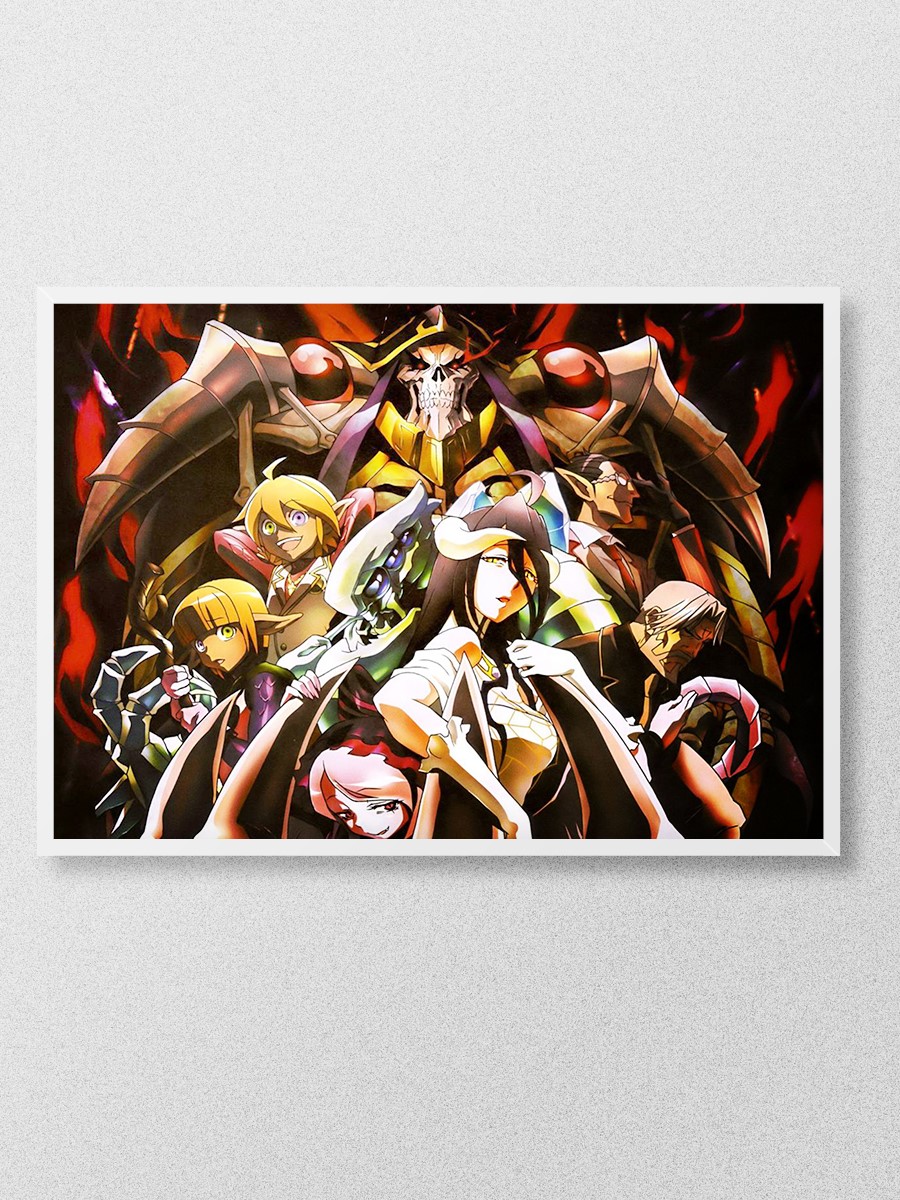Overlord Sebas Tian Mare B Anime Poster Çerçevesiz Yüksek Kalite Anime Duvar Poster - En İyi Fiyatlarla