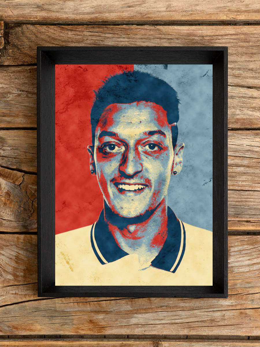 ozil Futbol Poster Çerçevesiz Yüksek Kalite Futbolcu Duvar Poster