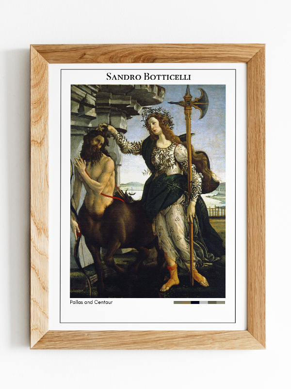 Sandro Botticelli Pallas and Centaur Poster