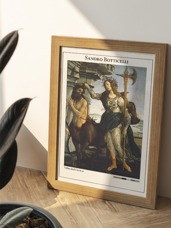Sandro Botticelli Pallas and Centaur Poster