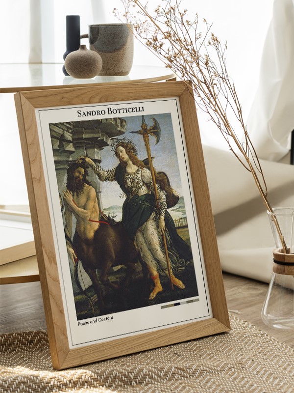 Sandro Botticelli Pallas and Centaur Poster