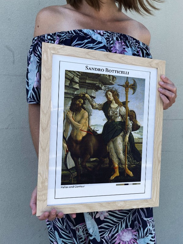 Sandro Botticelli Pallas and Centaur Poster