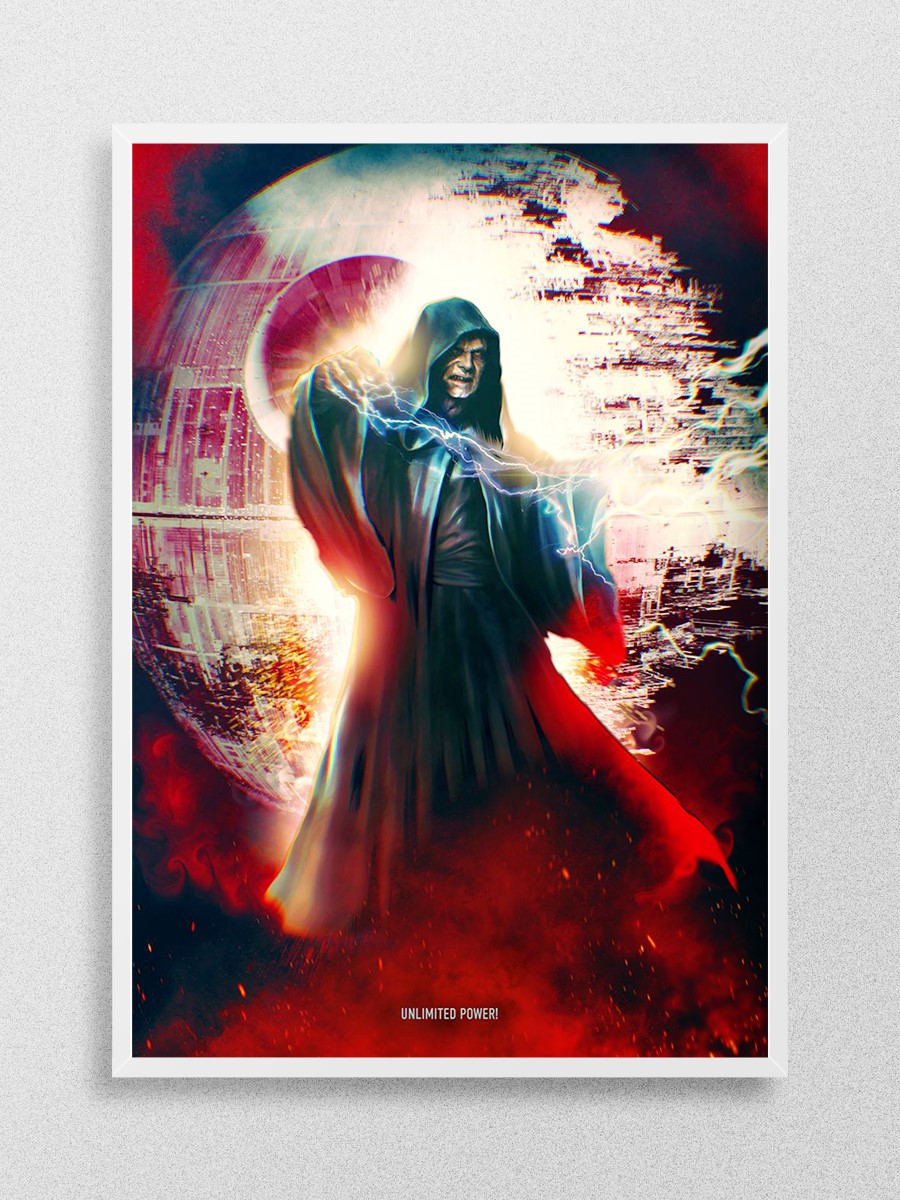 Palpatine Poster, Çerçevesiz Tv Film Poster