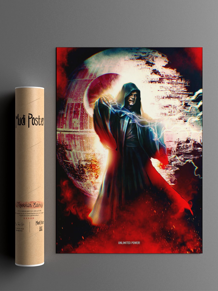 Palpatine Poster, Çerçevesiz Tv Film Poster