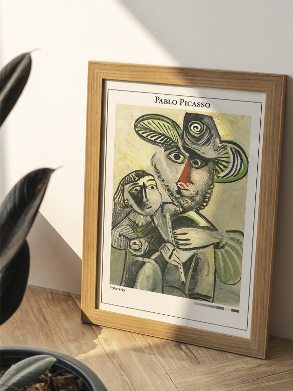 Pablo Picasso Paternity Poster