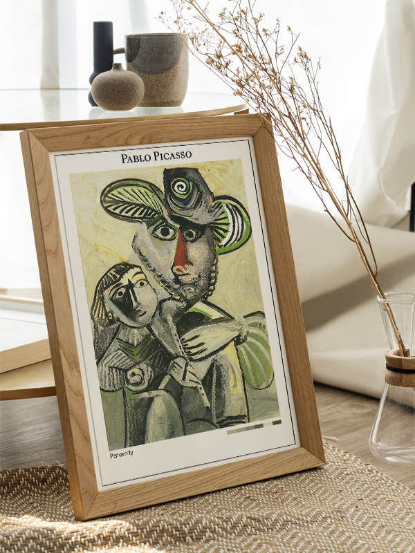 Pablo Picasso Paternity Poster