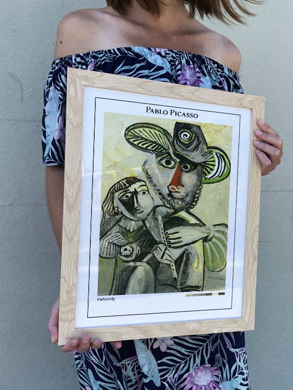 Pablo Picasso Paternity Poster