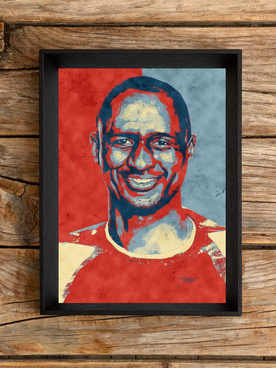 Patrick Vieira Futbol Poster Çerçevesiz Yüksek Kalite Futbolcu Duvar Poster