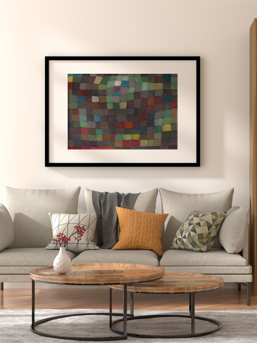 Paul Klee May Picture Tablo Sanatsal Ünlü Ressam Poster Çerçevesiz Yüksek Kalite Poster
