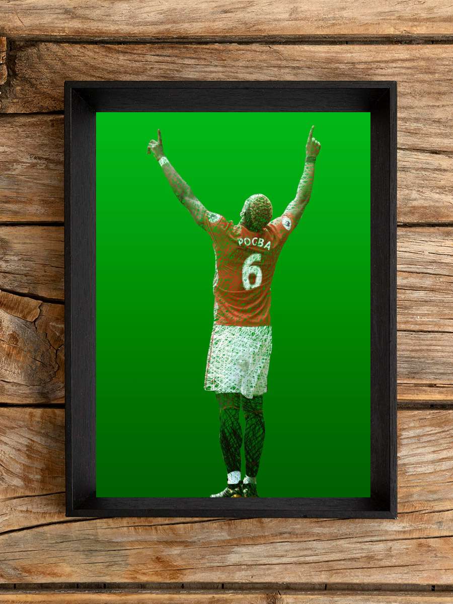 Paul Pogba Futbol Poster Çerçevesiz Yüksek Kalite Futbolcu Duvar Poster
