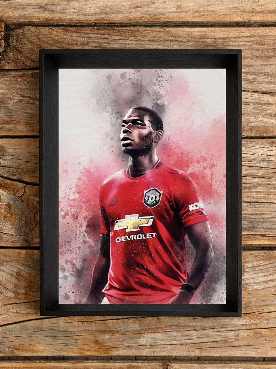Paul Pogba Futbol Poster Çerçevesiz Yüksek Kalite Futbolcu Duvar Poster
