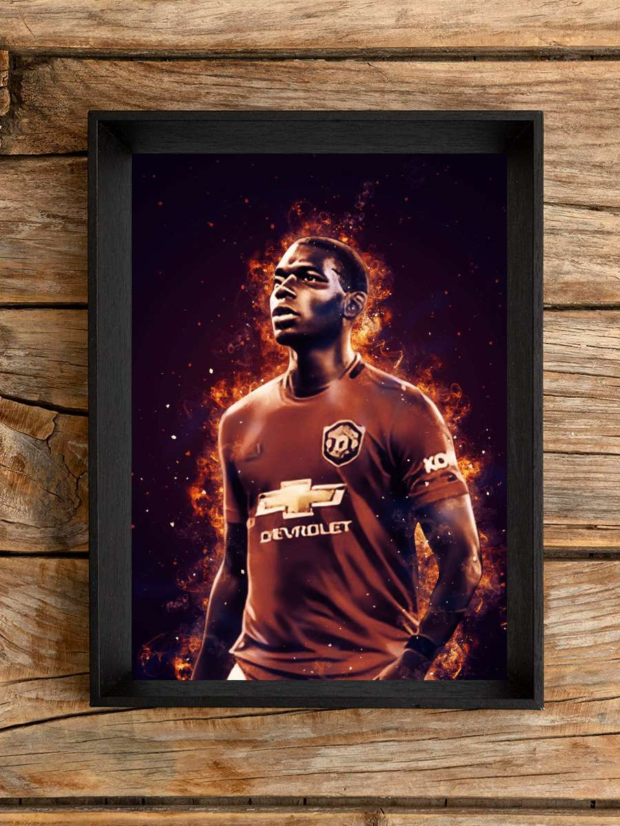 Paul Pogba Futbol Poster Çerçevesiz Yüksek Kalite Futbolcu Duvar Poster