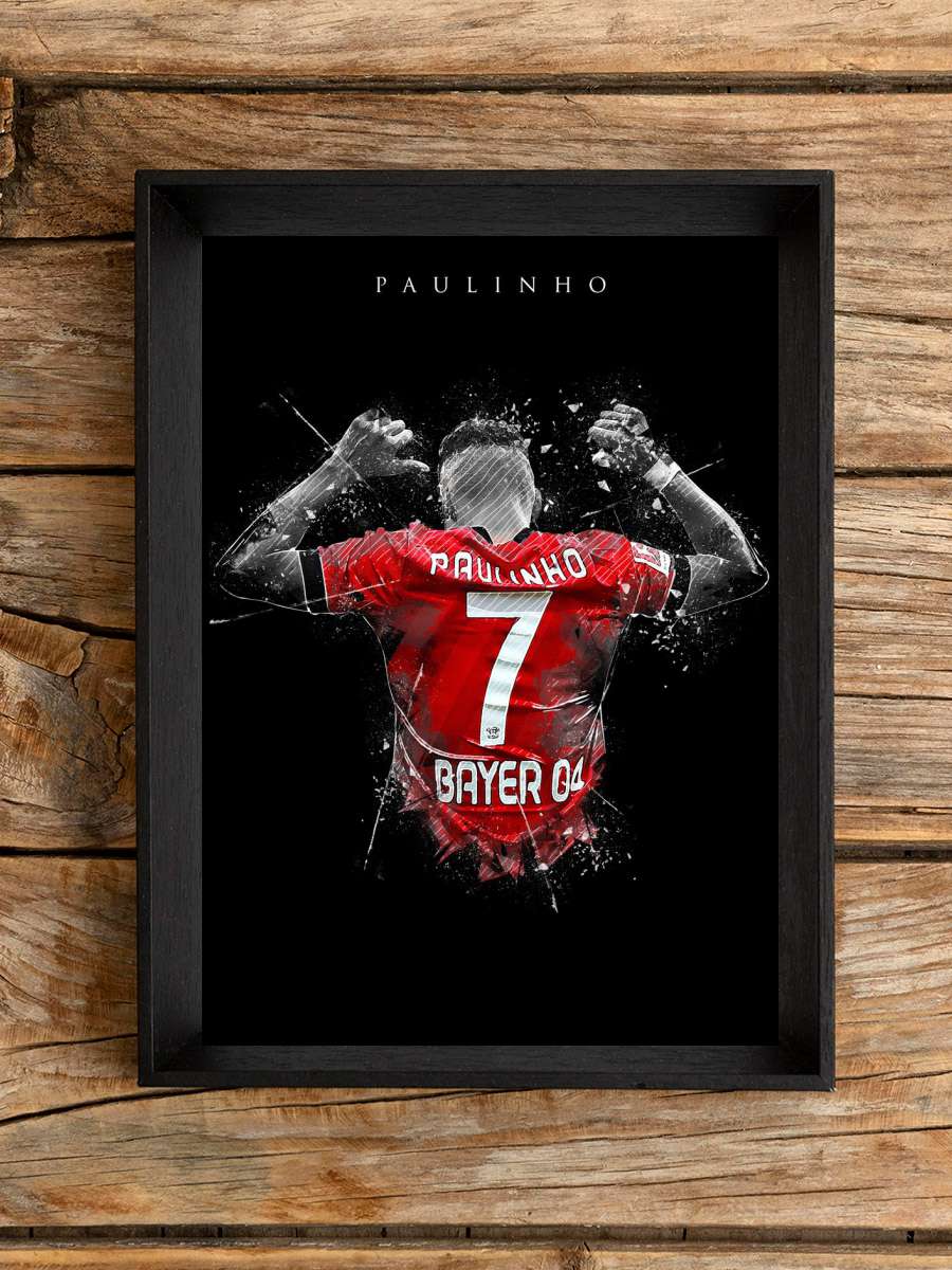 Paulinho Futbol Poster Çerçevesiz Yüksek Kalite Futbolcu Duvar Poster
