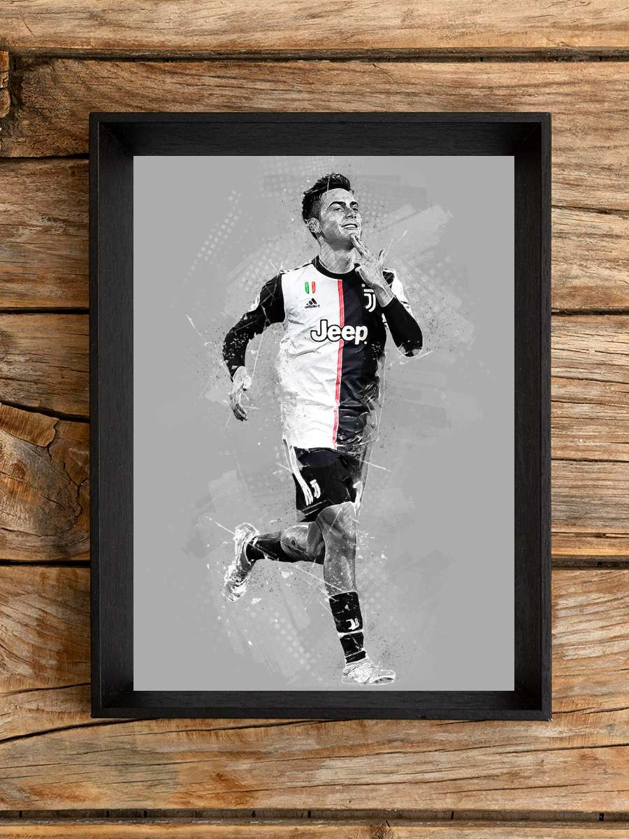 Paulo Dybala Futbol Poster Çerçevesiz Yüksek Kalite Futbolcu Duvar Poster