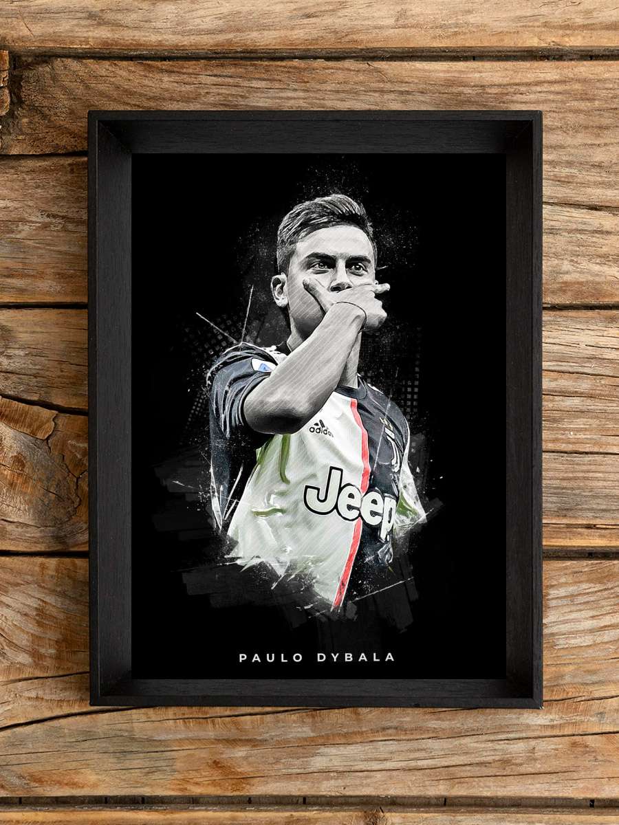 Paulo Dybala Futbol Poster Çerçevesiz Yüksek Kalite Futbolcu Duvar Poster