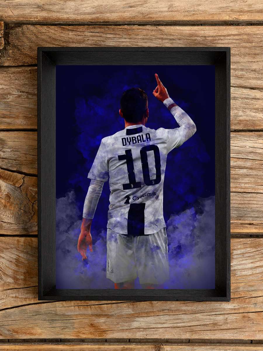 Paulo Dybala Futbol Poster Çerçevesiz Yüksek Kalite Futbolcu Duvar Poster