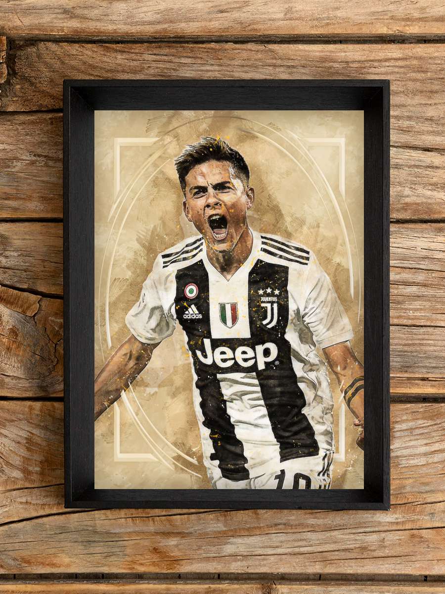 Paulo Dybala Futbol Poster Çerçevesiz Yüksek Kalite Futbolcu Duvar Poster