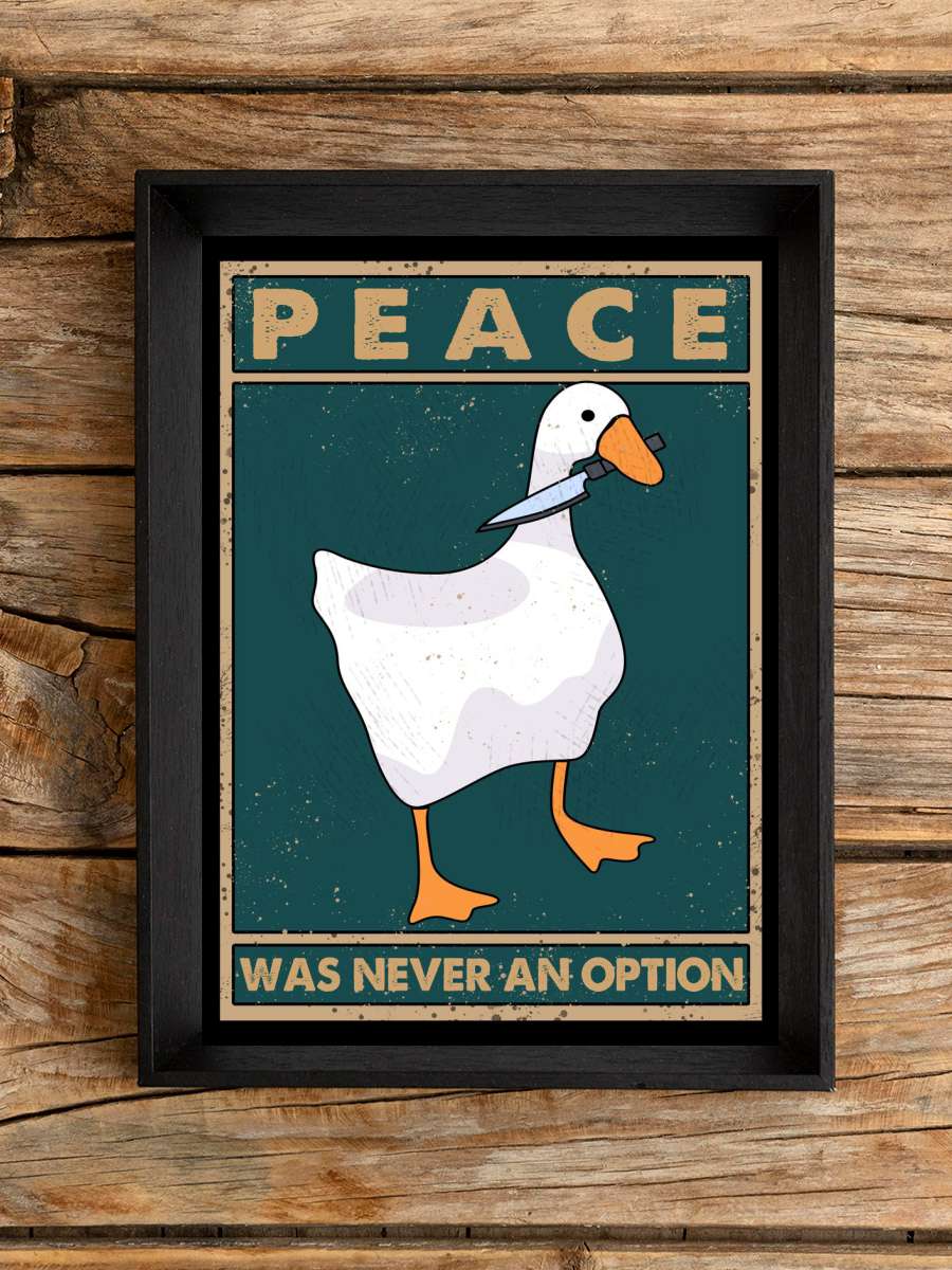 Peace Was Never An Option Anime Poster Çerçevesiz Yüksek Kalite Anime Duvar Poster