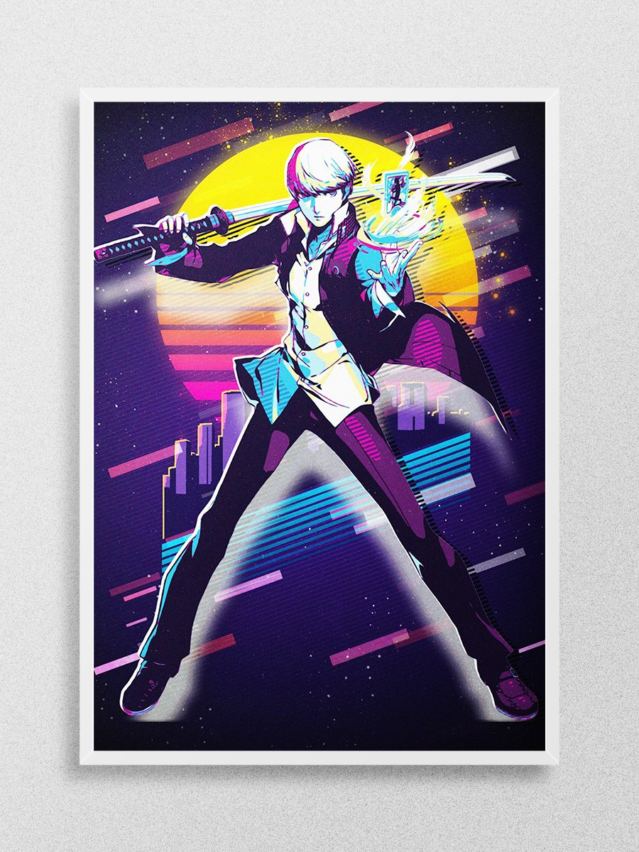 Persona Anime Poster Çerçevesiz Yüksek Kalite Anime Duvar Poster