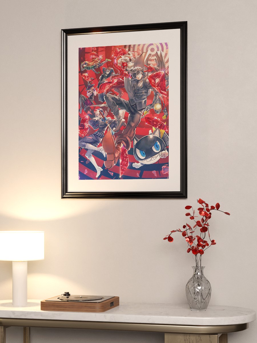 persona Anime Poster Çerçevesiz Yüksek Kalite Anime Duvar Poster