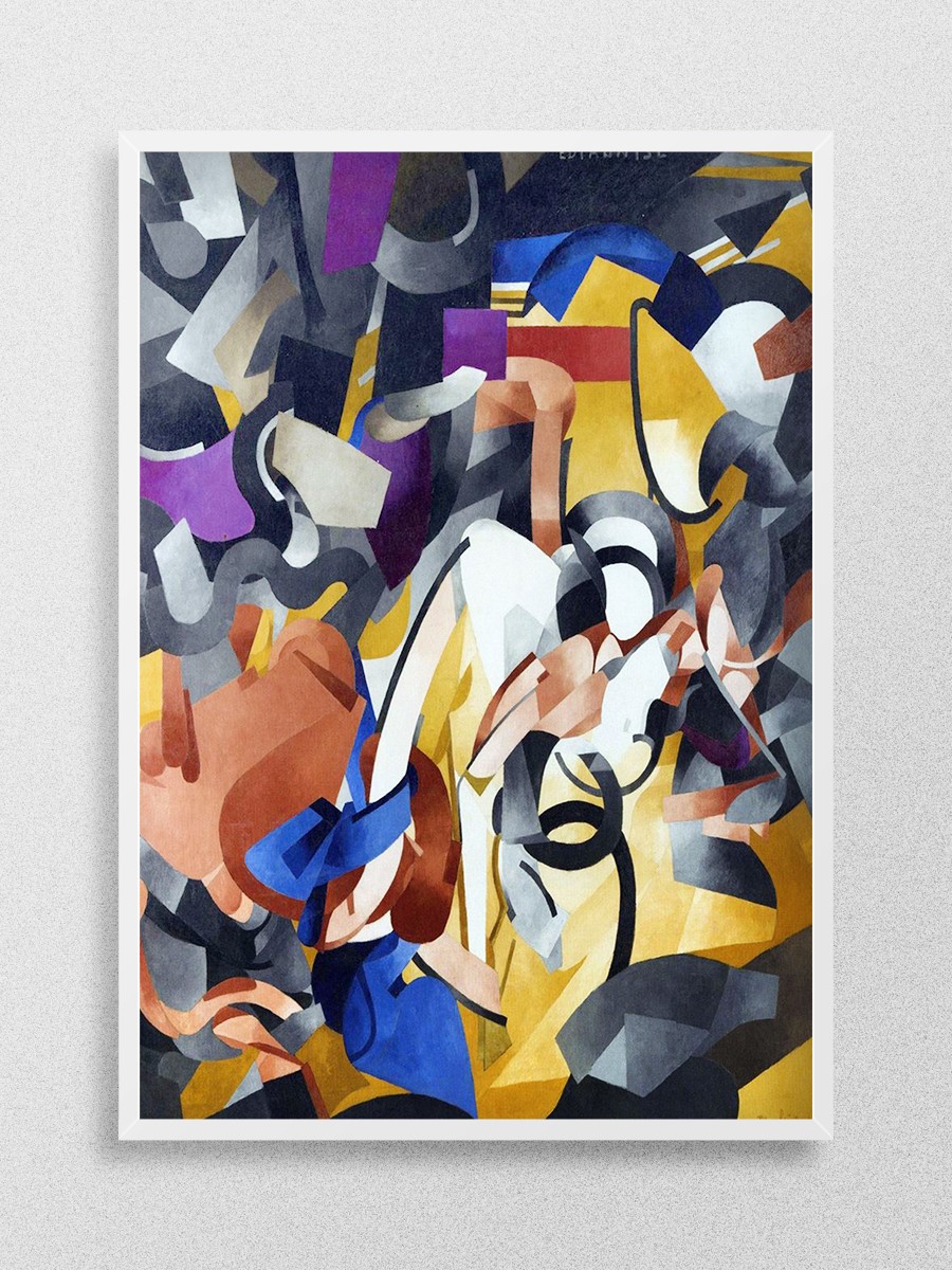 Picabaia Ecclesiastic Tablo Sanatsal Ünlü Ressam Poster Çerçevesiz Yüksek Kalite Poster
