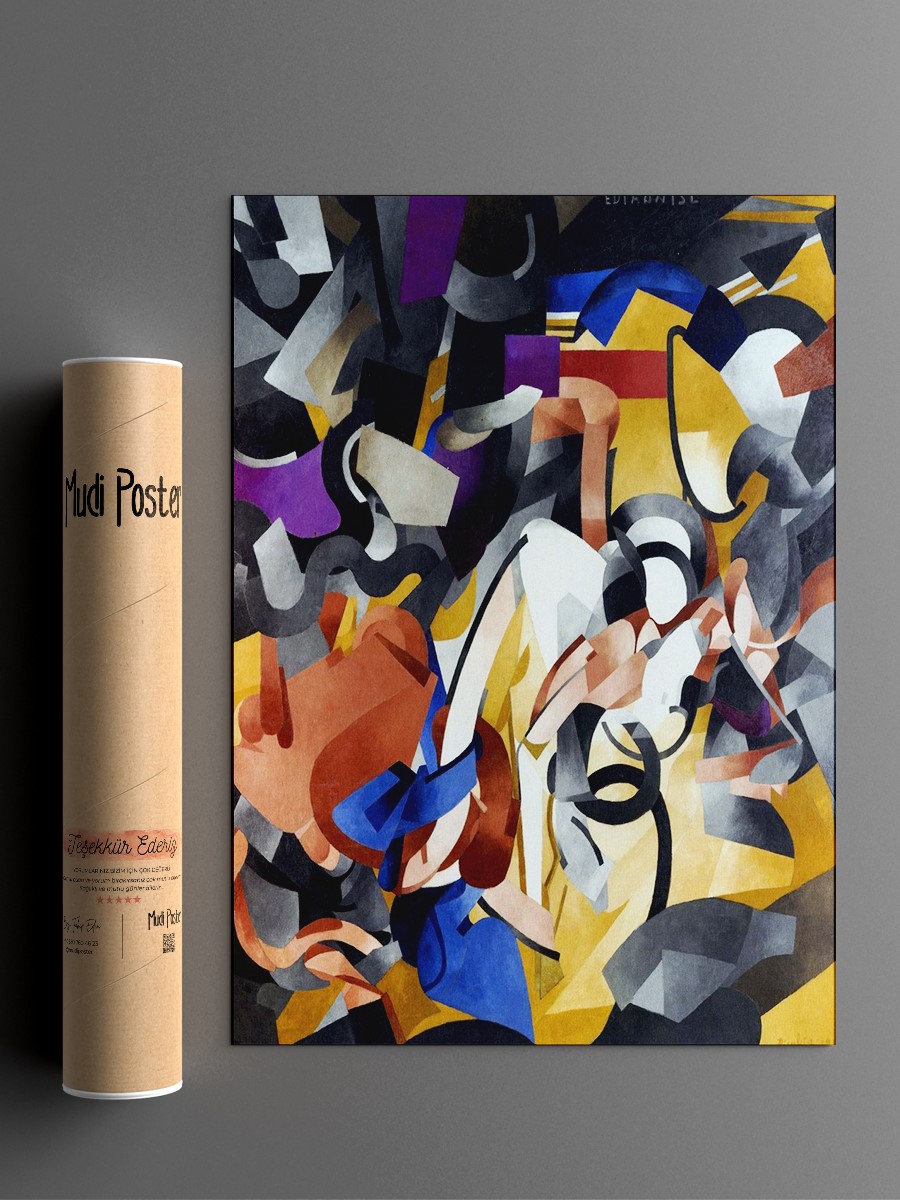 Picabaia Ecclesiastic Tablo Sanatsal Ünlü Ressam Poster Çerçevesiz Yüksek Kalite Poster
