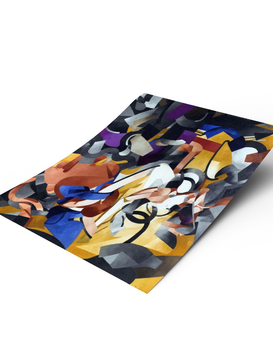 Picabaia Ecclesiastic Tablo Sanatsal Ünlü Ressam Poster Çerçevesiz Yüksek Kalite Poster