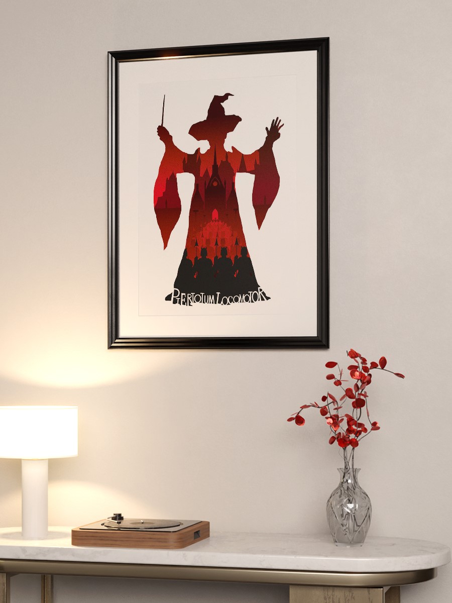 Piertotum Locomotor Poster, Çerçevesiz Tv Film Poster