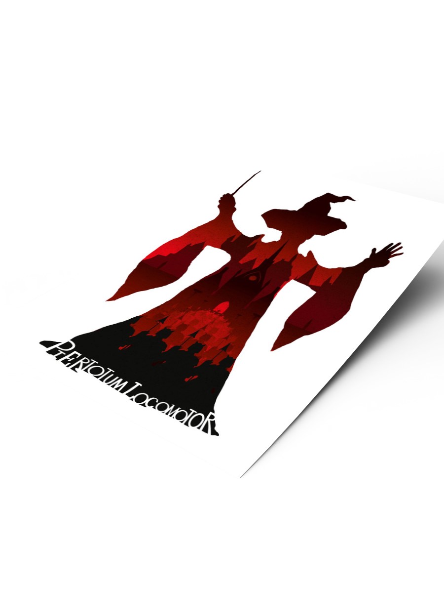 Piertotum Locomotor Poster, Çerçevesiz Tv Film Poster