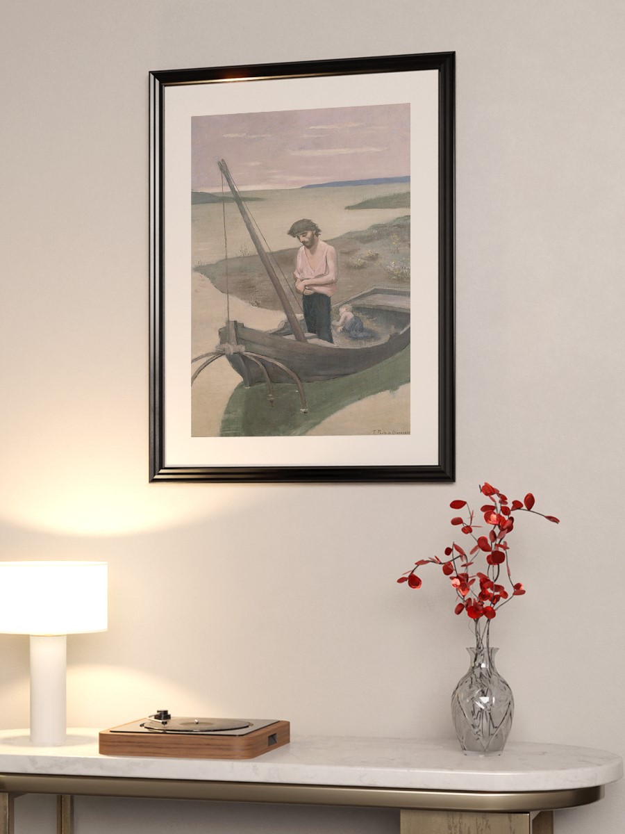 Poor Fisherman Tablo Sanatsal Ünlü Ressam Poster Çerçevesiz Yüksek Kalite Poster