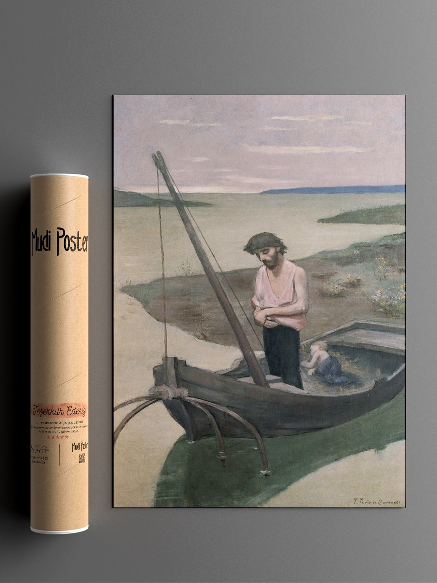 Poor Fisherman Tablo Sanatsal Ünlü Ressam Poster Çerçevesiz Yüksek Kalite Poster
