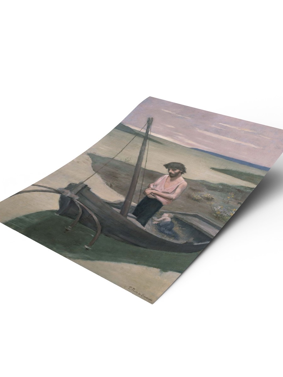 Poor Fisherman Tablo Sanatsal Ünlü Ressam Poster Çerçevesiz Yüksek Kalite Poster