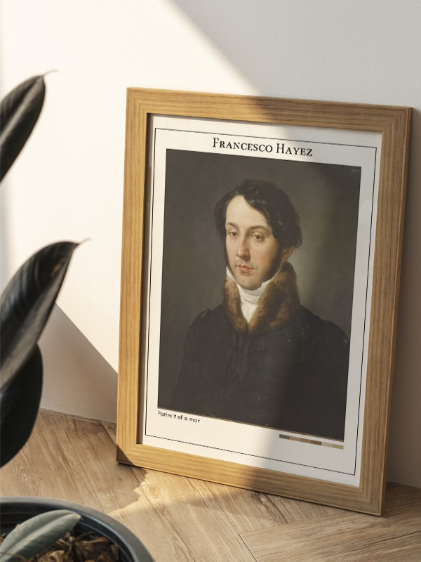 Francesco Hayez Portrait of a man Poster