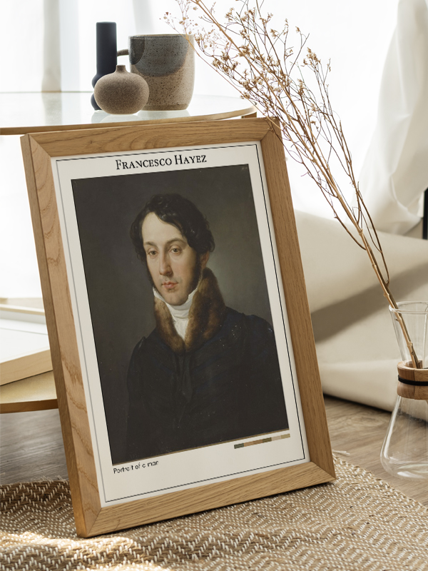 Francesco Hayez Portrait of a man Poster