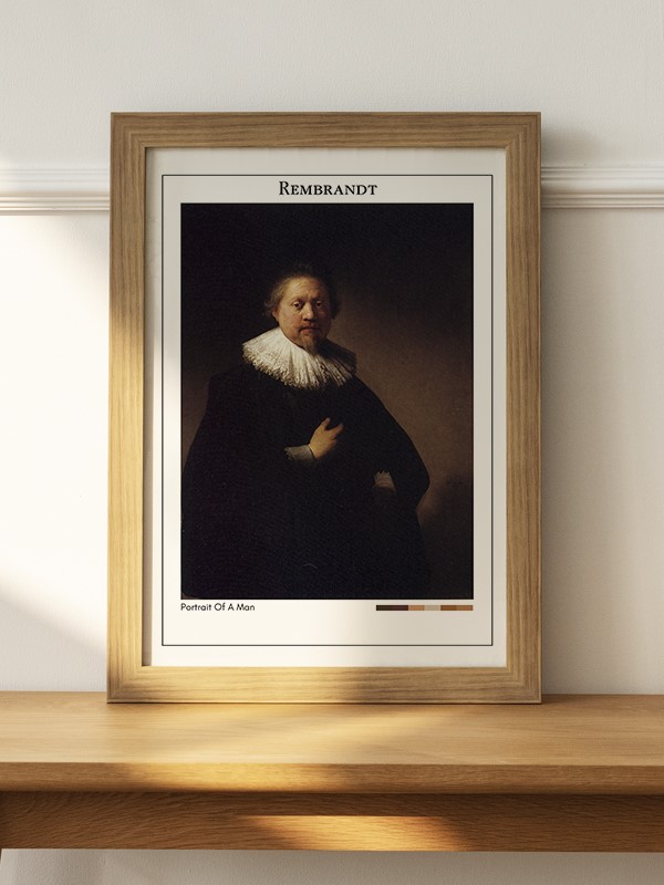 Rembrandt Portrait Of A Man Poster - En İyi Fiyatlarla