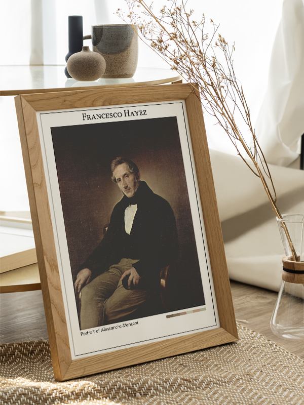 Francesco Hayez Portrait of Alessandro Manzoni Poster