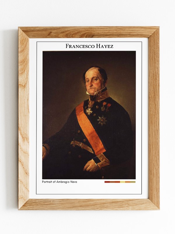 Francesco Hayez Portrait of Ambrogio Nava Poster