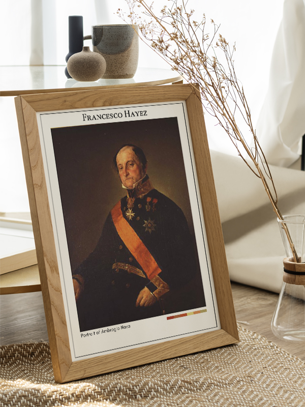 Francesco Hayez Portrait of Ambrogio Nava Poster
