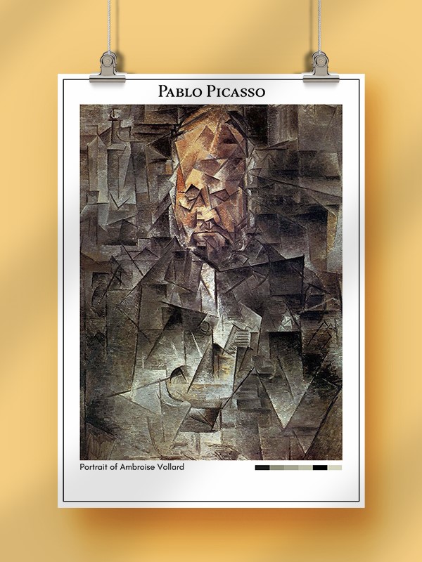 Pablo Picasso Portrait of Ambroise Vollard Poster
