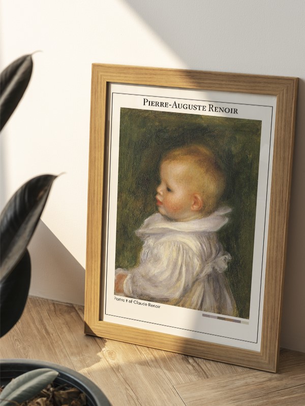 Pierre-Auguste Renoir Portrait of Claude Renoir Poster