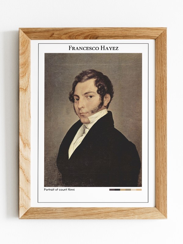 Francesco Hayez Portrait of count Ninni Poster