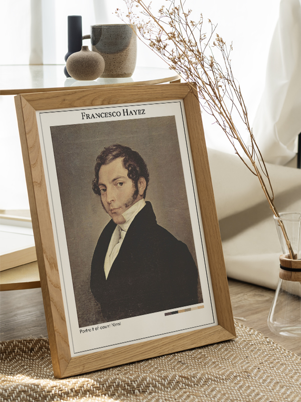 Francesco Hayez Portrait of count Ninni Poster