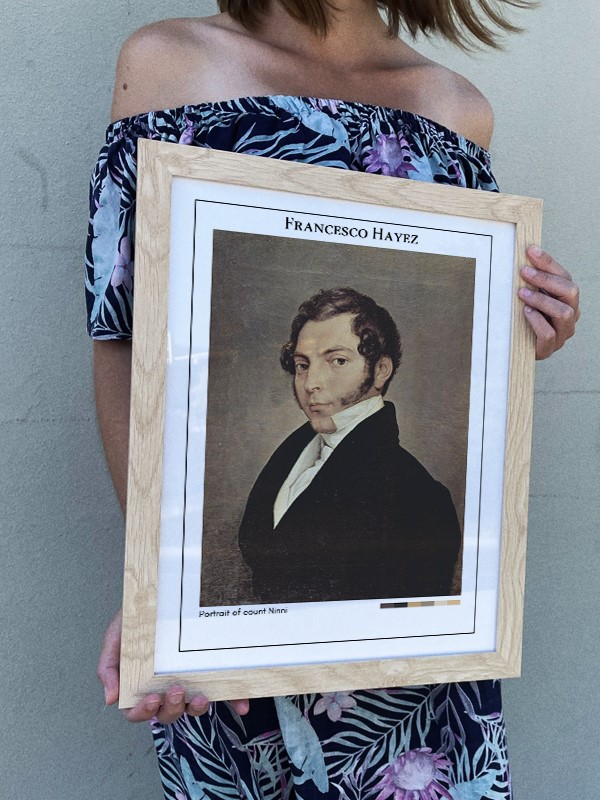 Francesco Hayez Portrait of count Ninni Poster