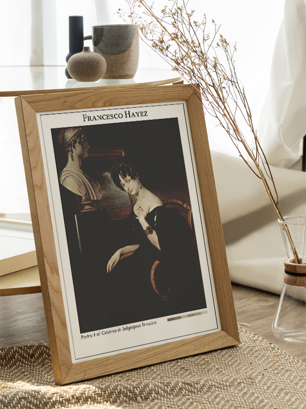 Francesco Hayez Portrait of Cristina di Belgiojoso Trivulzio Poster