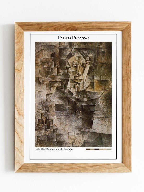 Pablo Picasso Portrait of Daniel-Henry Kahnweiler Poster