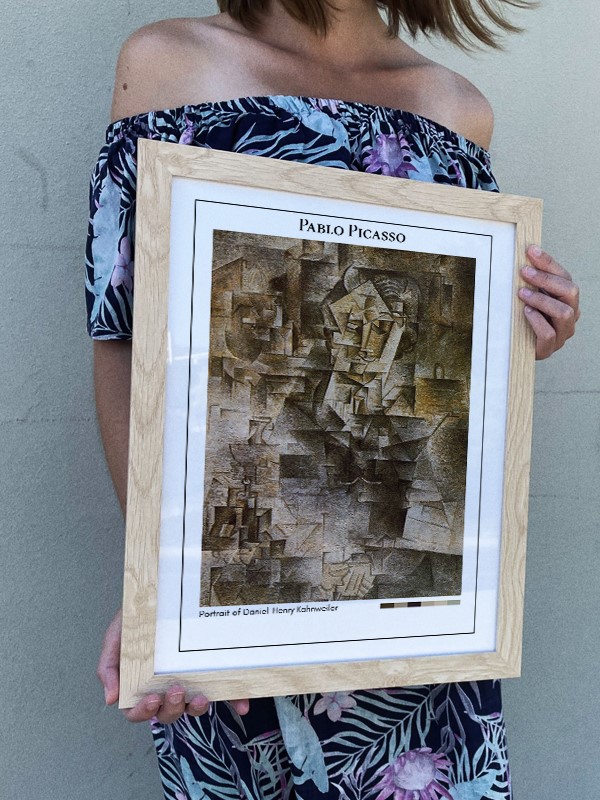 Pablo Picasso Portrait of Daniel-Henry Kahnweiler Poster