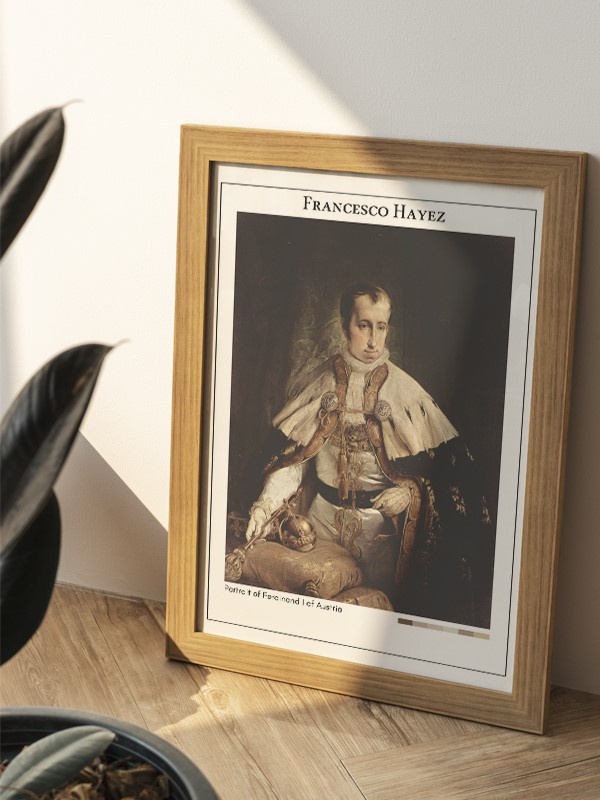 Francesco Hayez Portrait of Ferdinand I of Austria Poster